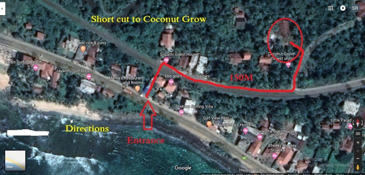 Coconut Grove - Midigama Hotel Kültér fotó
